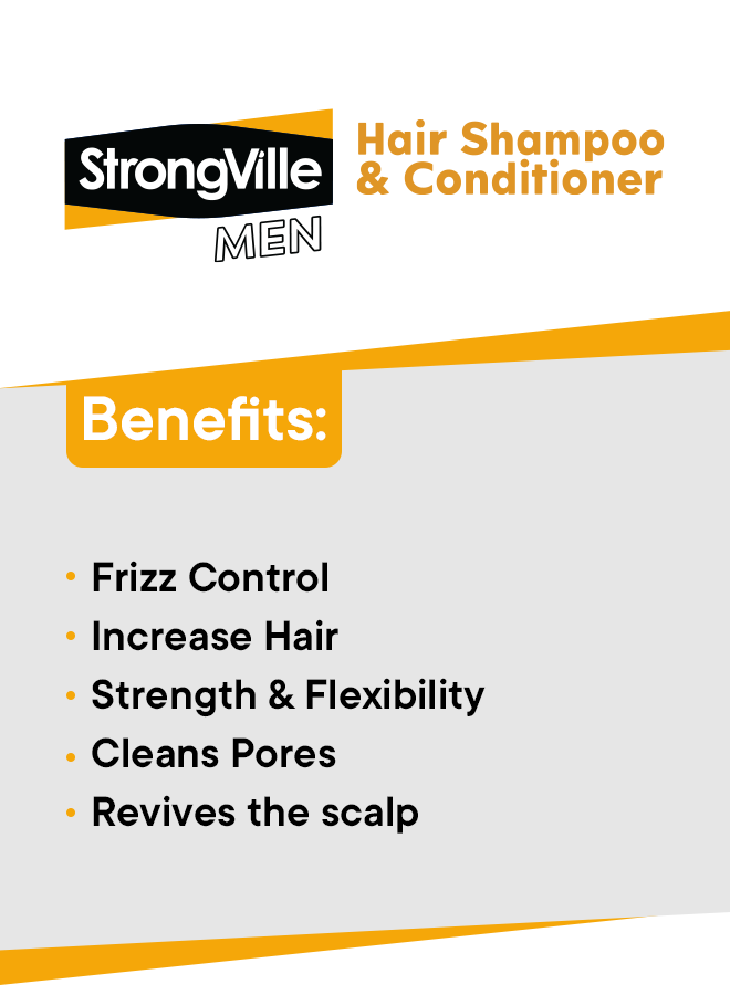 سترونجفيل شامبو وبلسم للرجال 220 مل