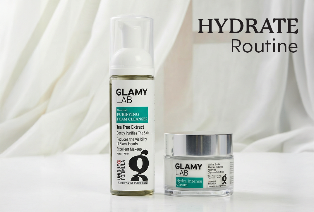 Glamy Lab Hydrate Routine
